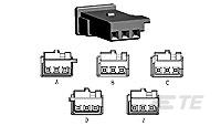 1-1718346-1 by te connectivity / amp brand