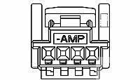 1473672-1 by te connectivity / amp brand