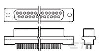 207827-4 by te connectivity / amp brand