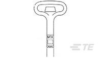 TE Connectivity / AMP Brand 229384-1 T-Handle Insertion Tool for AMP CHAMP Co... - Afbeelding 1 van 1