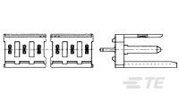 280610-1 by te connectivity / amp brand