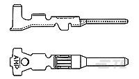 282404-1 by te connectivity / amp brand