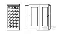 M81714/17-D42 by te connectivity / amp brand