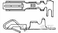 61668-4 by te connectivity / amp brand