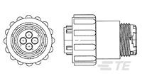 788153-2 by te connectivity / amp brand