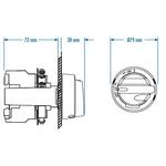 OKA/KU4P-LK10-Y/R by altech