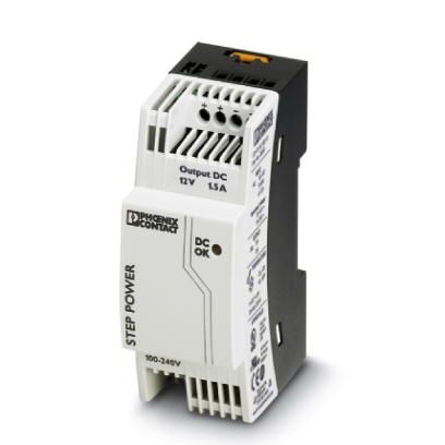 Phoenix Contact STEP-PS/ 1AC/12DC/1.5 Primary-switched STEP POWER power suppl... - Picture 1 of 1