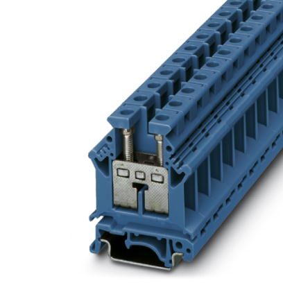 Phoenix Contact UK 16 N BU Feed-through terminal block - nom. voltage: 800 V ... - Picture 1 of 1