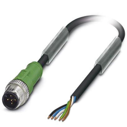 Phoenix Contact SAC-5P-M12MS/10 0-PUR Sensor/actuator cable - 5-position - PU... - Picture 1 of 1