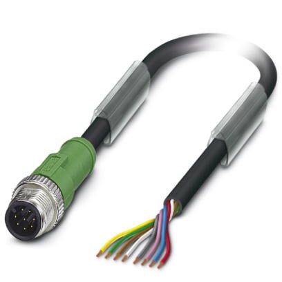Phoenix Contact SAC-8P-M12MS/10 0-PUR Sensor/actuator cable - 8-position - PU... - Picture 1 of 1