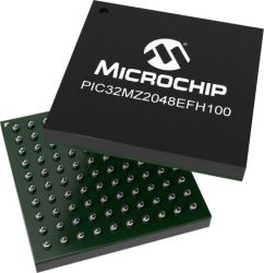 PIC32MZ2048EFH100-250I/GJX by Microchip Technology
