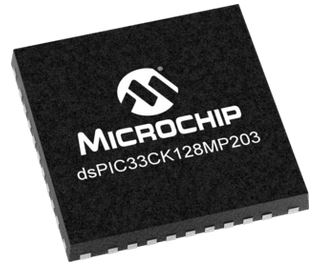 DSPIC33CK128MP203-I/M5 by microchip technology