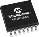 MCP6544T-E/ST by microchip technology