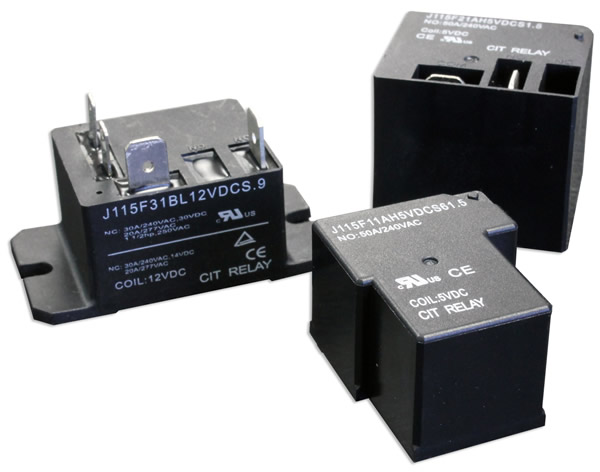 J115F31C120VACS by cit relay and switch